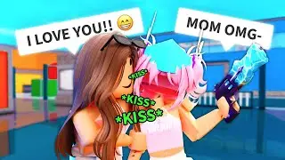 I PLAYED MM2 WITH MY MOM! (FUNNY MOMENTS)