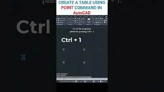 AutoCAD POINT Command #autocad #autocad3d #autocadtutorial