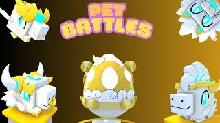 Roblox Battle Pet! Spending $$10k Opening 40 Cloud Eggs!!(Super Secret)!