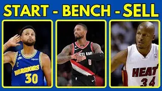 NBA Start, Bench, Trade! | FUN Basketball Challenge 2024