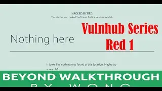 Cyber Security | Ethical Hacking |  Pentesting Lab | Vulnhub |  Walkthrough |  Red 1