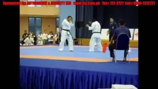 SENPAI JAMES DE LACRUZ WASARI AT 11TH ASIA KYOKUSHIN TOURNAMENT