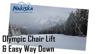Novice Skiing at Nakiska: From Olympic Chair Lift to Easy Way Down