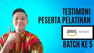 Testimoni peserta AWS Re/Start Batch ke 5, Alif Fajar Imannudin IDJAK_37