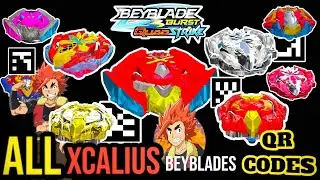 XCALIBUR Beyblades All QR Codes | NEW 100% Real Working | Beyblade Burst App