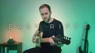 Easy 7-String Guitar Riffs (Pt.2)