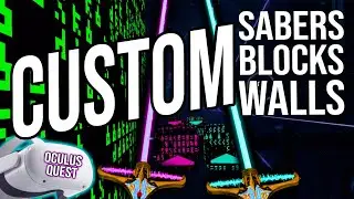 HOW TO GET CUSTOM SABERS on Beat Saber and MORE! Oculus Quest 2 Tutorial