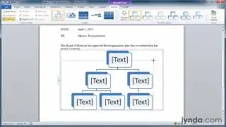 Word Tutorial - Working with SmartArt