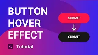 Button hover effect in Adobe XD