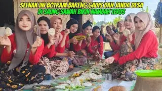 BIKIN NAMBAH TERUS...‼️NGELIWET BARENG GADIS DAN JANDA DESA CANTIK DI SAUNG SAWAH