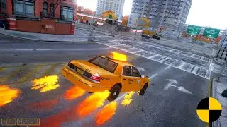 GTA 4 CRASH TESTING REAL CAR 478