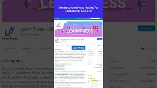 The Best WordPress Plugins for Educational Websites #wordpressplugins #wordpresstheme