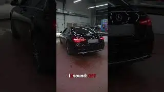 Звук активного выхлопа iXsound на Mercedes C-class (w206)