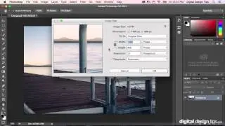 How to change the Resolution and Image size in Adobe Photoshop