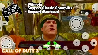 Call of Duty 3 | Classic Controller | Setting Gamepad | Dolphin Emulator Android