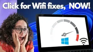 Click Here for Instant WiFi Fixes on Windows 11 Laptops! Troubleshoot & Fix Laptop WiFi Issues