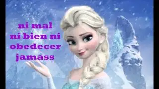 FROZEN - Libre soy - letra