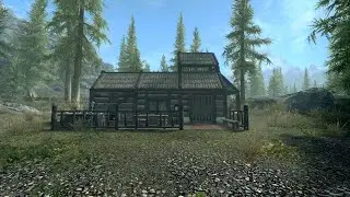 Lake Ilinalta shack - Skyrim player home mod showcase