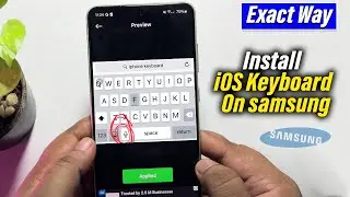 How To Install iOS Keyboard On samsung 2024 | Full Guide