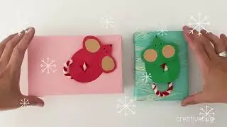 How to Make a Candy Cane Mouse | Creativebug