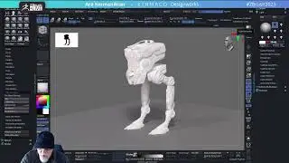 Creature & Character Concept Sculpting – Ashley A. Adams “A_Cubed” – ZBrush 2023