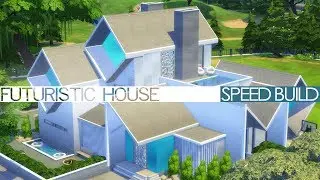 The Sims 4 Speed Build - FUTURISTIC HOUSE