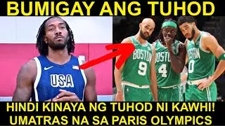 HINDI KINAYA ng TUHOD ni KAWHI! UMATRAS sa Olympics! Jaylen Brown HINDI PINANSIN ng USA