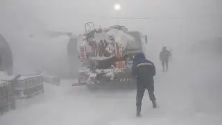Вахта-Ямал Харасавэй в марте замело