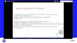 JAB20 – Content-Security-Policy and other HTTP Headers in Joomla 4