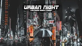 Urban Night Presets - Lightroom Mobile Presets DNG | Urban Photography | Urban Preset | Night Preset