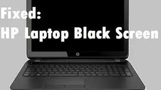 HP Laptop starts but no display|HP Laptop black screen|How to fix Black screen problem on HP laptop