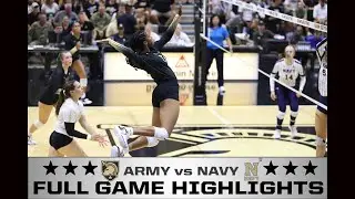 Army Volleyball vs Navy: Full Game Highlights