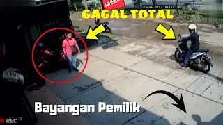 Kumpulan Maling Motor Gagal Total Bikin Ngakak | CCTV Curanmor Terbaru 2022