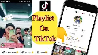 how to create a playlist on tiktok in Pakistan Qater India Nepal Afghanistan 2023 || fcs official