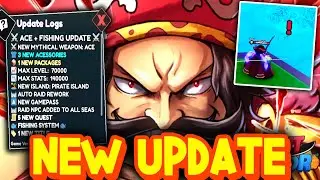 One Fruit Simulator NEW UPDATE! JOLLY ROGER + FISHING UPDATE/NEW ISLAND/MYTHICAL SWORD/CODES & MORE!