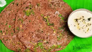 Instant Crispy Ragi Dosa/  Quick Breakfast Recipe/ Ragi Dosa