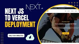 Deploy Next JS to Vercel | Free Next JS Development