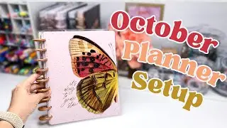 October 2023 Planner Setup [Happy Planner Frankenplanner]