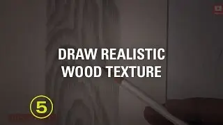 Draw Realistic Wood Texture (Touchable Textures #8)