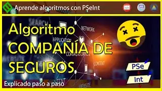 🔷 CALCULAR CUOTA SEGURO  EN PSEINT 🔷 CURSO DE ALGORITMOS | ALGORITMOS PARA PRINCIPIANTES EN PSEINT