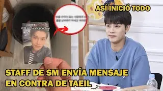 Staff de SM Entertainment envía mensaje en contra de TAEIL NCT, los sms que intercambió con joven