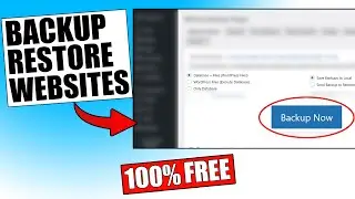 How To Back up WordPress Site and Restore - SIMPLE STEPS (2023)