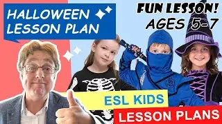 Halloween Lesson Plan for ESL Kids (ages 5-7)