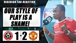 SHEFFIELD UNITED 1-2 MAN UTD ( Henry -NIGERIAN FAN REACTION)-PREMIER LEAGUE HIGHLIGHT 23-24