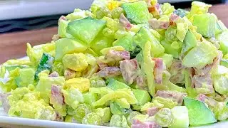 Бесхлопотный САЛАТ на каждый день! Быстро Просто Вкусно Идеально! Всегда выручает!