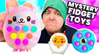 Very WEIRD Fidget Toys Mystery Box Viral TikTok