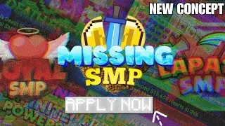 How You Can Join Missing SMP  || #missingsmp || New Concept Minecraft SMP