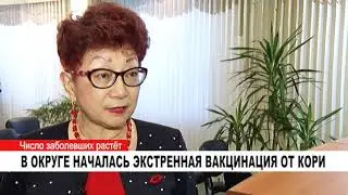 В ОКРУГЕ НАЧАЛАСЬ ЭКСТРЕННАЯ ВАКЦИНАЦИЯ ОТ КОРИ