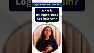 What is an Impediment Log in Scrum? #agile #management