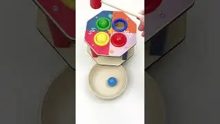 Color Sorting Marble Run ASMR #asmr #satisfying #colorsorting